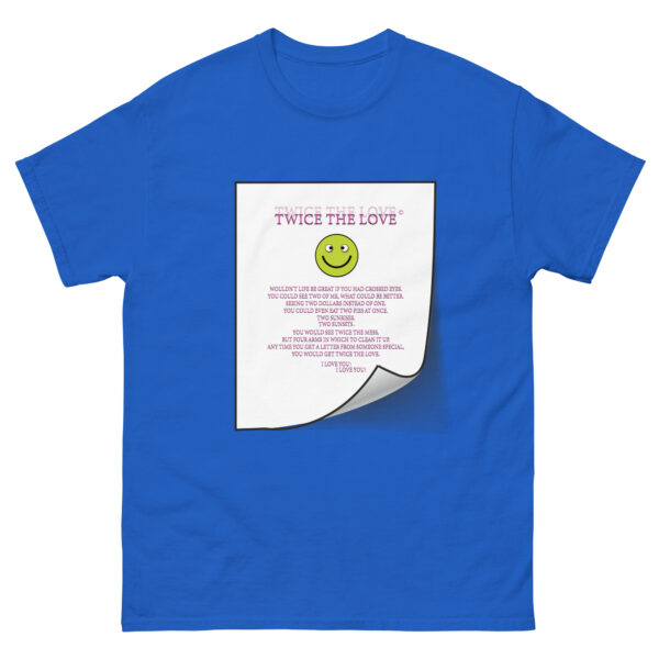 Twice the Love Unisex classic tee - Image 19