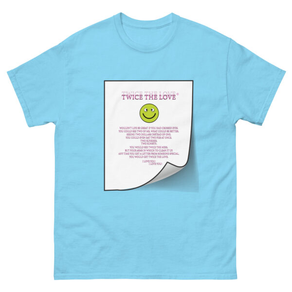 Twice the Love Unisex classic tee - Image 31