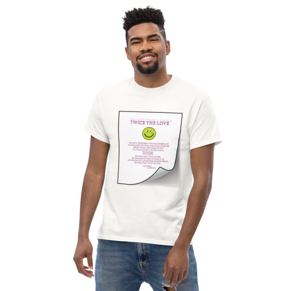 Twice the Love Unisex classic tee - Image 4