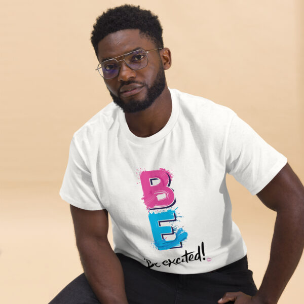 Be Excited Unisex classic tee - Image 4