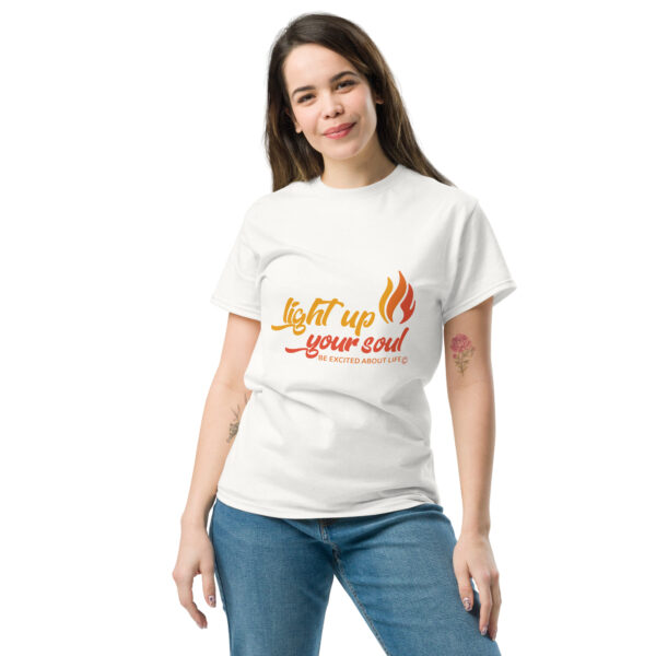 Light Up Your Soul Unisex classic tee - Image 2