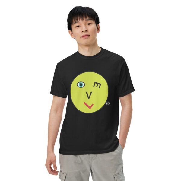 Love Smiley Face Unisex garment-dyed heavyweight t-shirt - Image 5