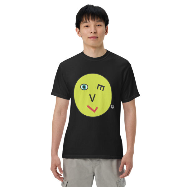 Love Smiley Face Unisex garment-dyed heavyweight t-shirt - Image 4