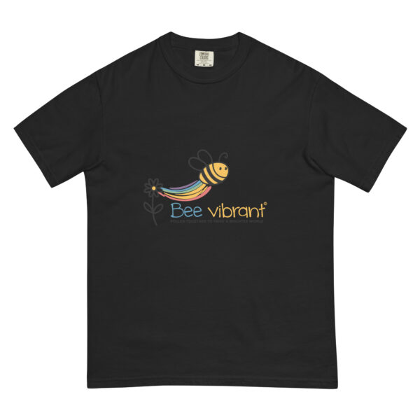 Bee Vibrant Unisex garment-dyed heavyweight t-shirt - Image 5