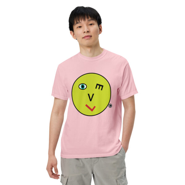Love Smiley Face Unisex garment-dyed heavyweight t-shirt - Image 31