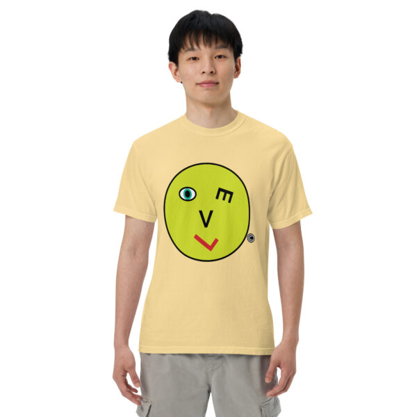 Love Smiley Face Unisex garment-dyed heavyweight t-shirt - Image 34