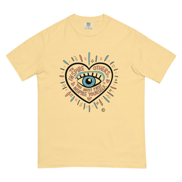 Inspire Yourself Unisex garment-dyed heavyweight t-shirt - Image 35