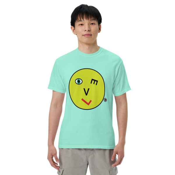 Love Smiley Face Unisex garment-dyed heavyweight t-shirt - Image 32