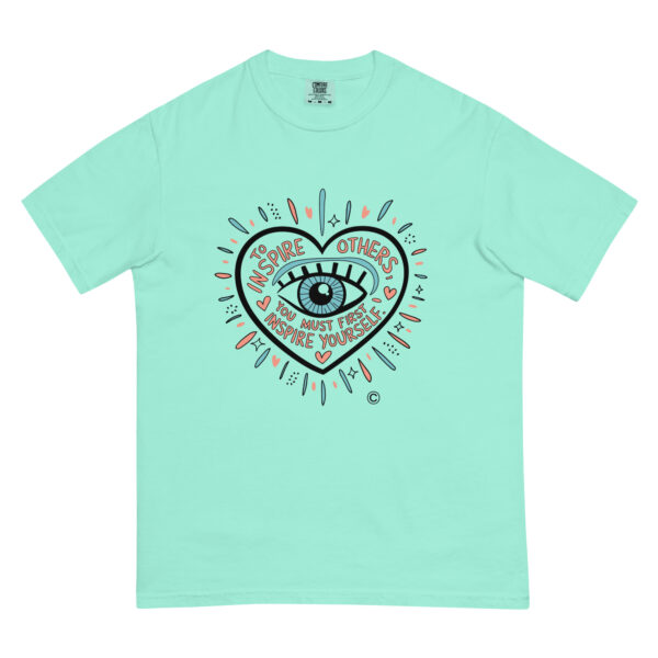 Inspire Yourself Unisex garment-dyed heavyweight t-shirt - Image 33