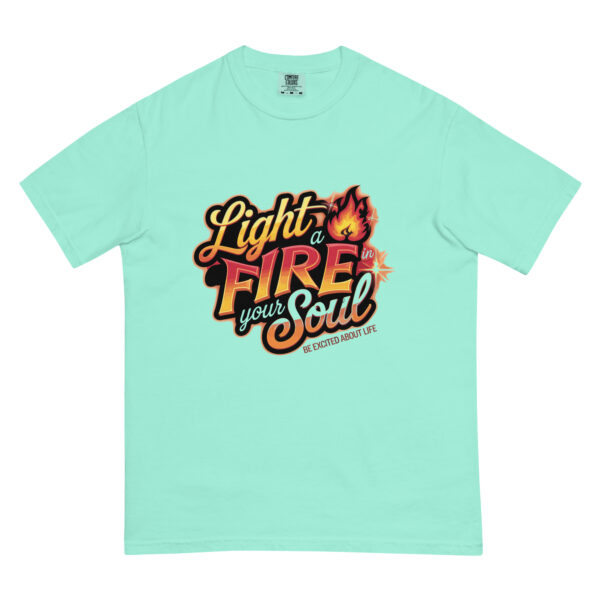 Light Fire in Your Soul Unisex garment-dyed heavyweight t-shirt - Image 34