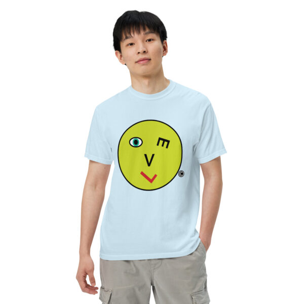 Love Smiley Face Unisex garment-dyed heavyweight t-shirt - Image 39