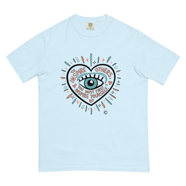 Inspire Yourself Unisex garment-dyed heavyweight t-shirt - Image 39