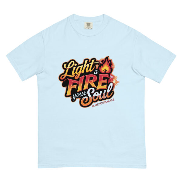 Light Fire in Your Soul Unisex garment-dyed heavyweight t-shirt - Image 40