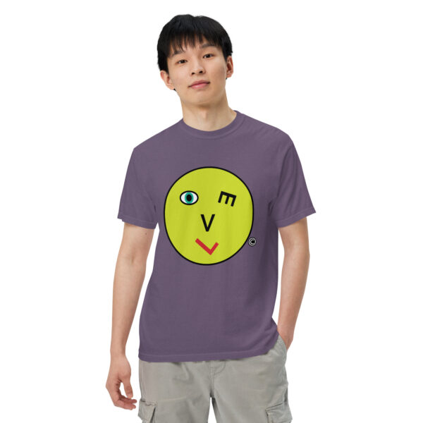 Love Smiley Face Unisex garment-dyed heavyweight t-shirt - Image 23