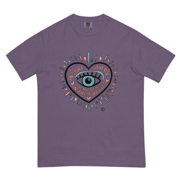 Inspire Yourself Unisex garment-dyed heavyweight t-shirt - Image 23