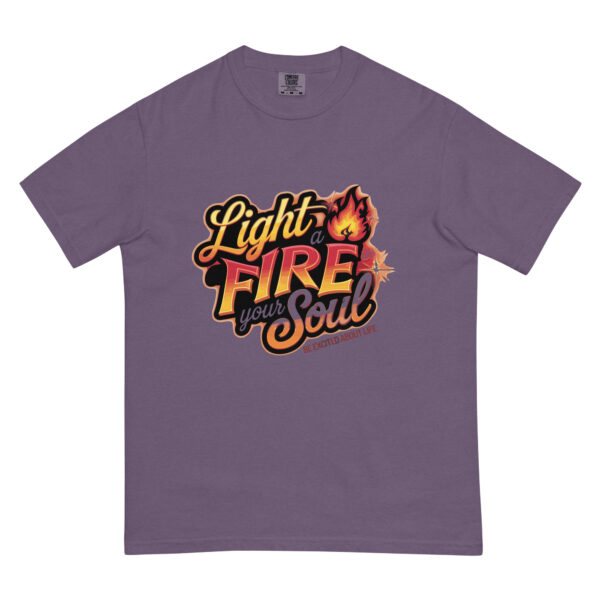 Light Fire in Your Soul Unisex garment-dyed heavyweight t-shirt - Image 24
