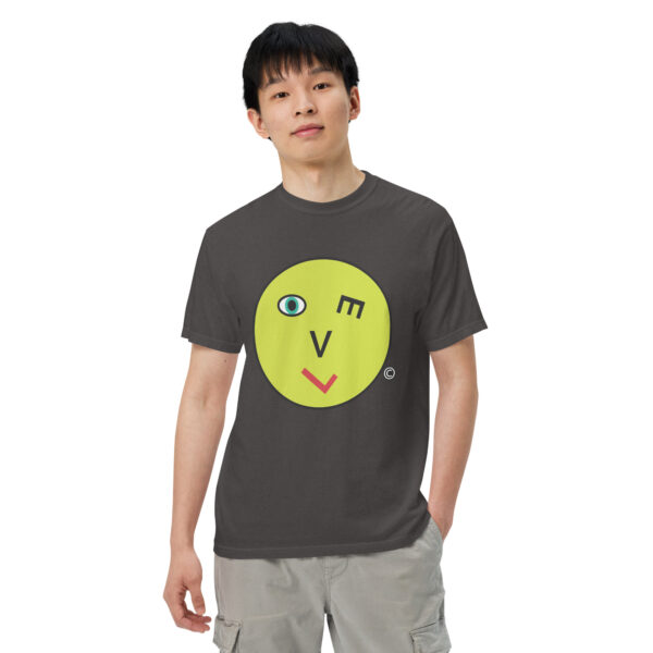 Love Smiley Face Unisex garment-dyed heavyweight t-shirt - Image 13