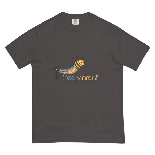 Bee Vibrant Unisex garment-dyed heavyweight t-shirt - Image 13