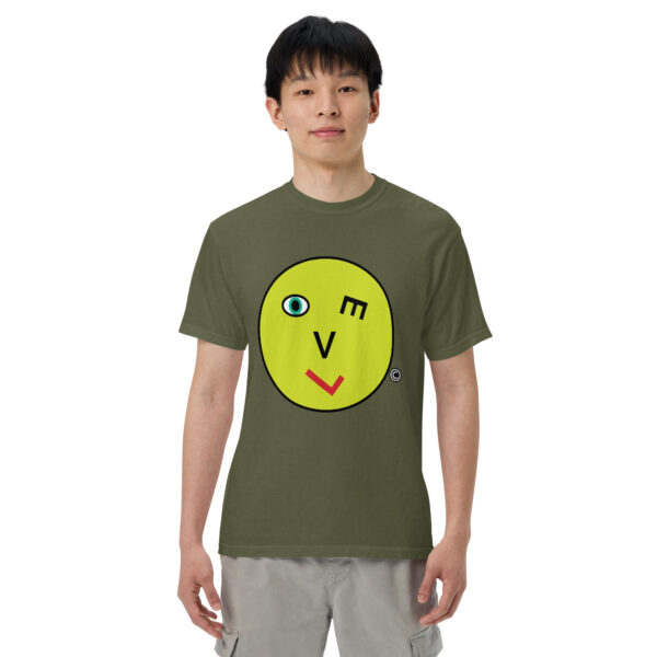 Love Smiley Face Unisex garment-dyed heavyweight t-shirt - Image 18
