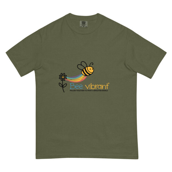Bee Vibrant Unisex garment-dyed heavyweight t-shirt - Image 19