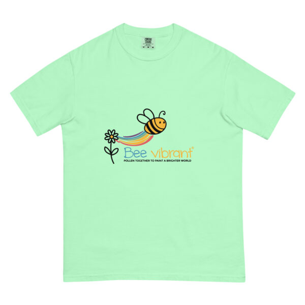 Bee Vibrant Unisex garment-dyed heavyweight t-shirt - Image 37