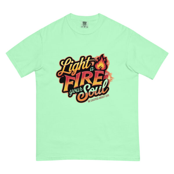 Light Fire in Your Soul Unisex garment-dyed heavyweight t-shirt - Image 38