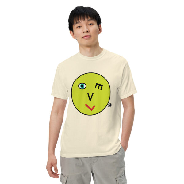 Love Smiley Face Unisex garment-dyed heavyweight t-shirt - Image 41