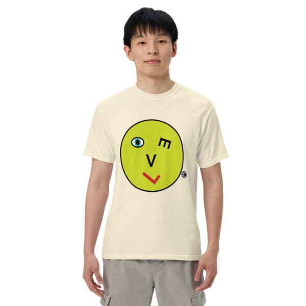 Love Smiley Face Unisex garment-dyed heavyweight t-shirt - Image 40