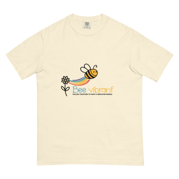 Bee Vibrant Unisex garment-dyed heavyweight t-shirt - Image 41