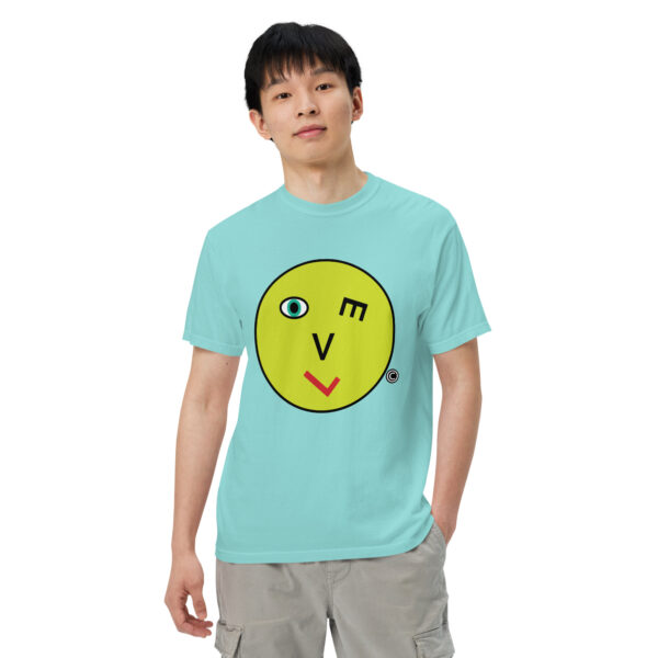 Love Smiley Face Unisex garment-dyed heavyweight t-shirt - Image 27