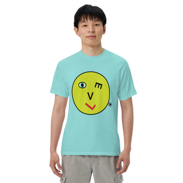 Love Smiley Face Unisex garment-dyed heavyweight t-shirt - Image 26