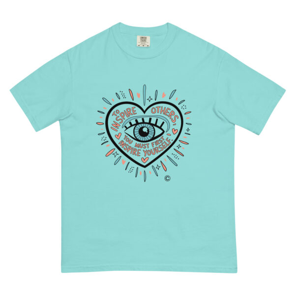 Inspire Yourself Unisex garment-dyed heavyweight t-shirt - Image 27