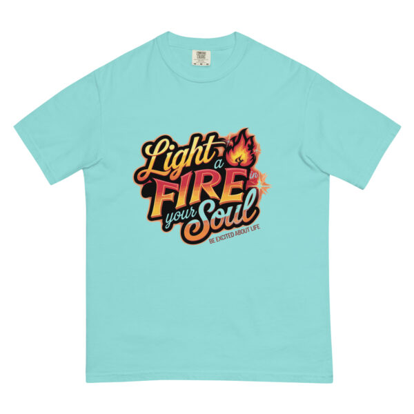 Light Fire in Your Soul Unisex garment-dyed heavyweight t-shirt - Image 28
