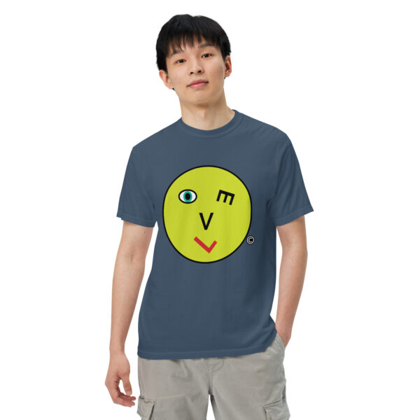 Love Smiley Face Unisex garment-dyed heavyweight t-shirt - Image 17