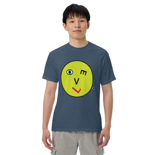 Love Smiley Face Unisex garment-dyed heavyweight t-shirt - Image 16