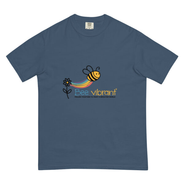 Bee Vibrant Unisex garment-dyed heavyweight t-shirt - Image 17