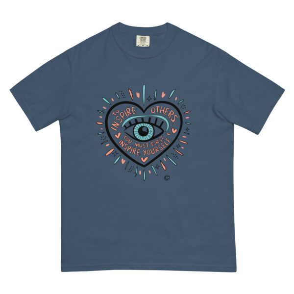 Inspire Yourself Unisex garment-dyed heavyweight t-shirt - Image 17