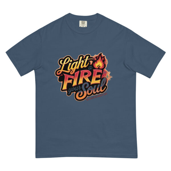 Light Fire in Your Soul Unisex garment-dyed heavyweight t-shirt - Image 18