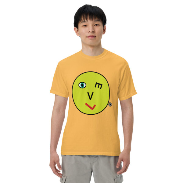 Love Smiley Face Unisex garment-dyed heavyweight t-shirt - Image 24