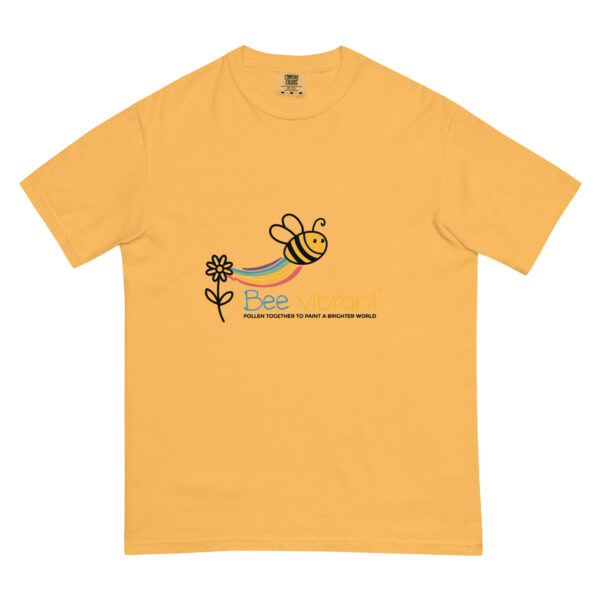 Bee Vibrant Unisex garment-dyed heavyweight t-shirt - Image 25
