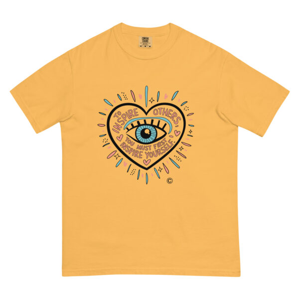 Inspire Yourself Unisex garment-dyed heavyweight t-shirt - Image 25