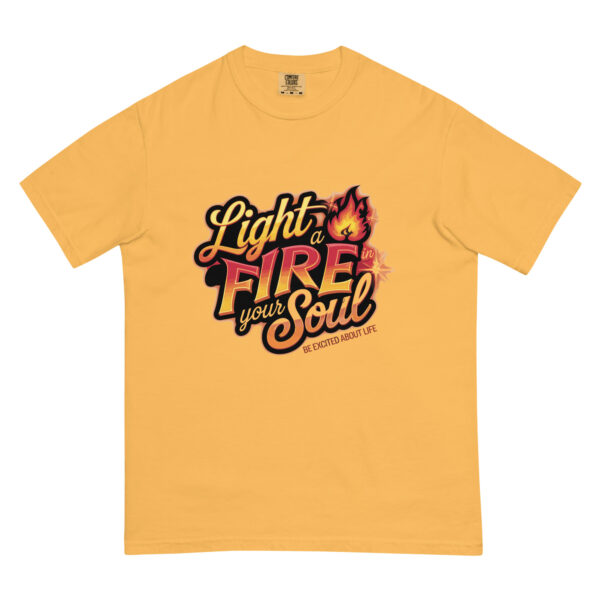 Light Fire in Your Soul Unisex garment-dyed heavyweight t-shirt - Image 26