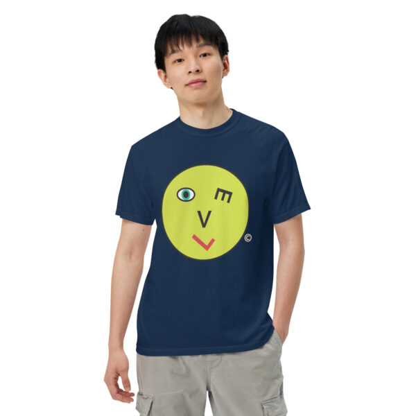 Love Smiley Face Unisex garment-dyed heavyweight t-shirt - Image 7