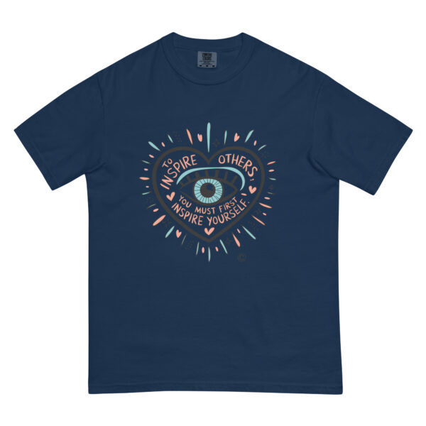 Inspire Yourself Unisex garment-dyed heavyweight t-shirt - Image 7
