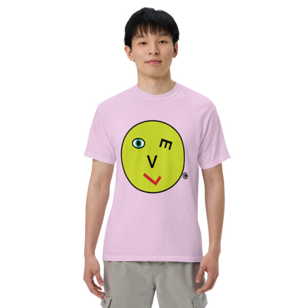 Love Smiley Face Unisex garment-dyed heavyweight t-shirt - Image 28