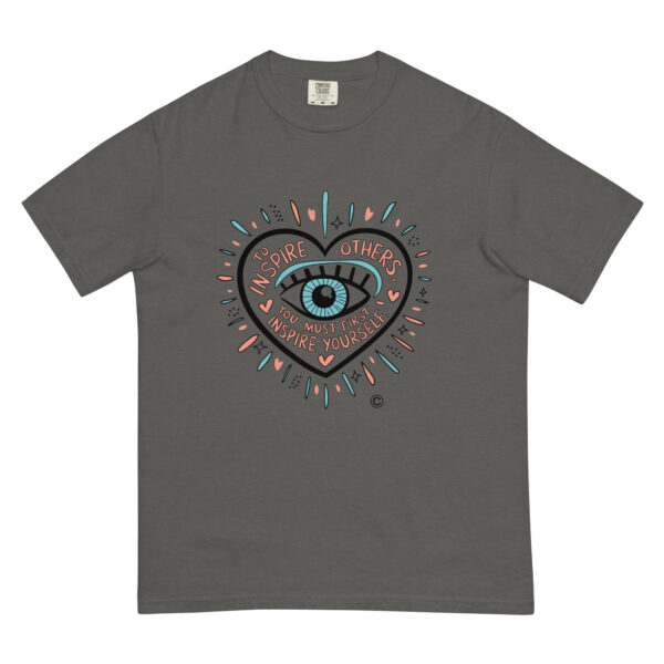 Inspire Yourself Unisex garment-dyed heavyweight t-shirt - Image 21