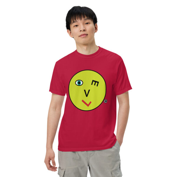 Love Smiley Face Unisex garment-dyed heavyweight t-shirt - Image 9