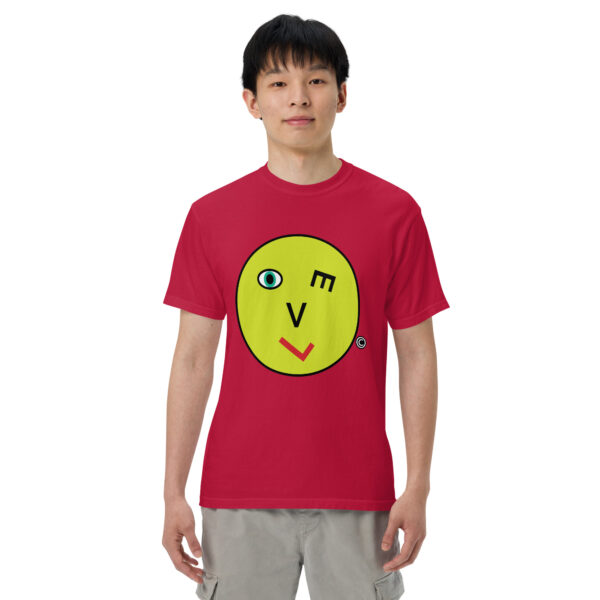 Love Smiley Face Unisex garment-dyed heavyweight t-shirt - Image 8