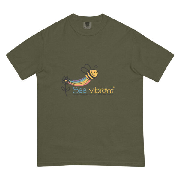 Bee Vibrant Unisex garment-dyed heavyweight t-shirt - Image 15