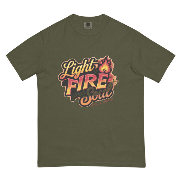 Light Fire in Your Soul Unisex garment-dyed heavyweight t-shirt - Image 16